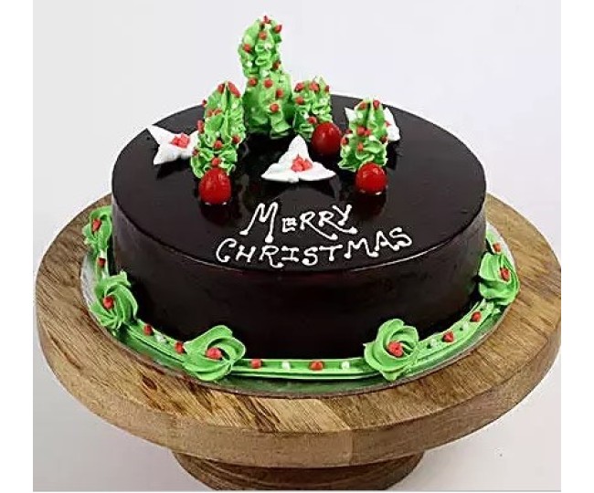 Christmas cake design 1